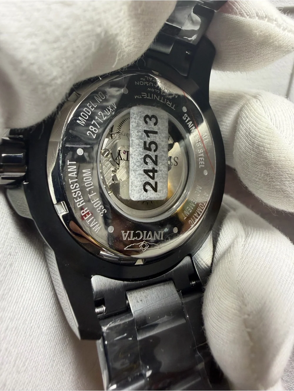 Invicta sleek black